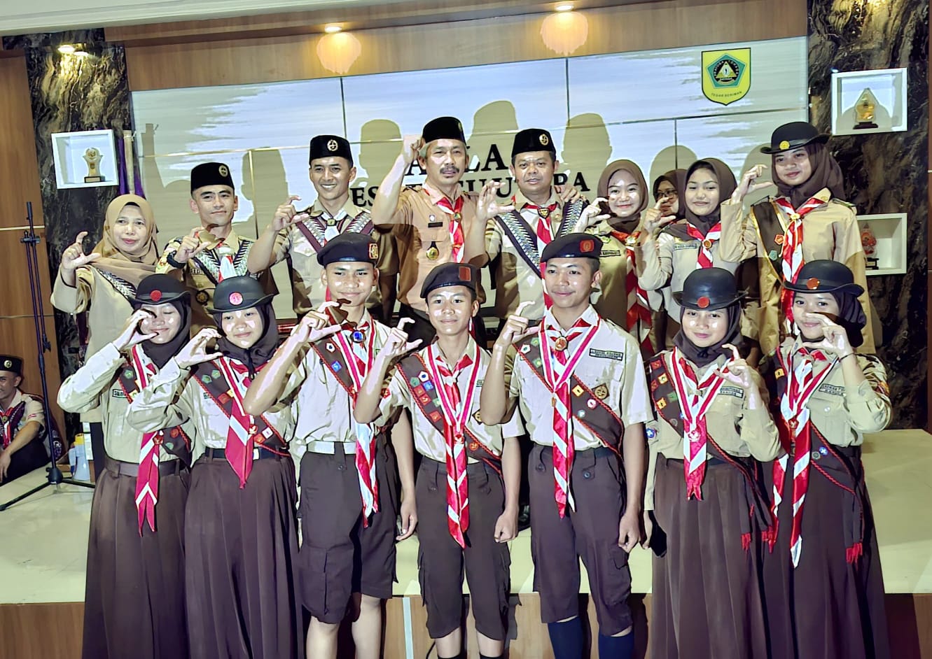 Pelantikan Garuda Pramuka